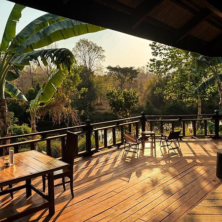 Bolaven Garden Bungalow And Tent - Tad Lo Ban Kiangtat Esterno foto