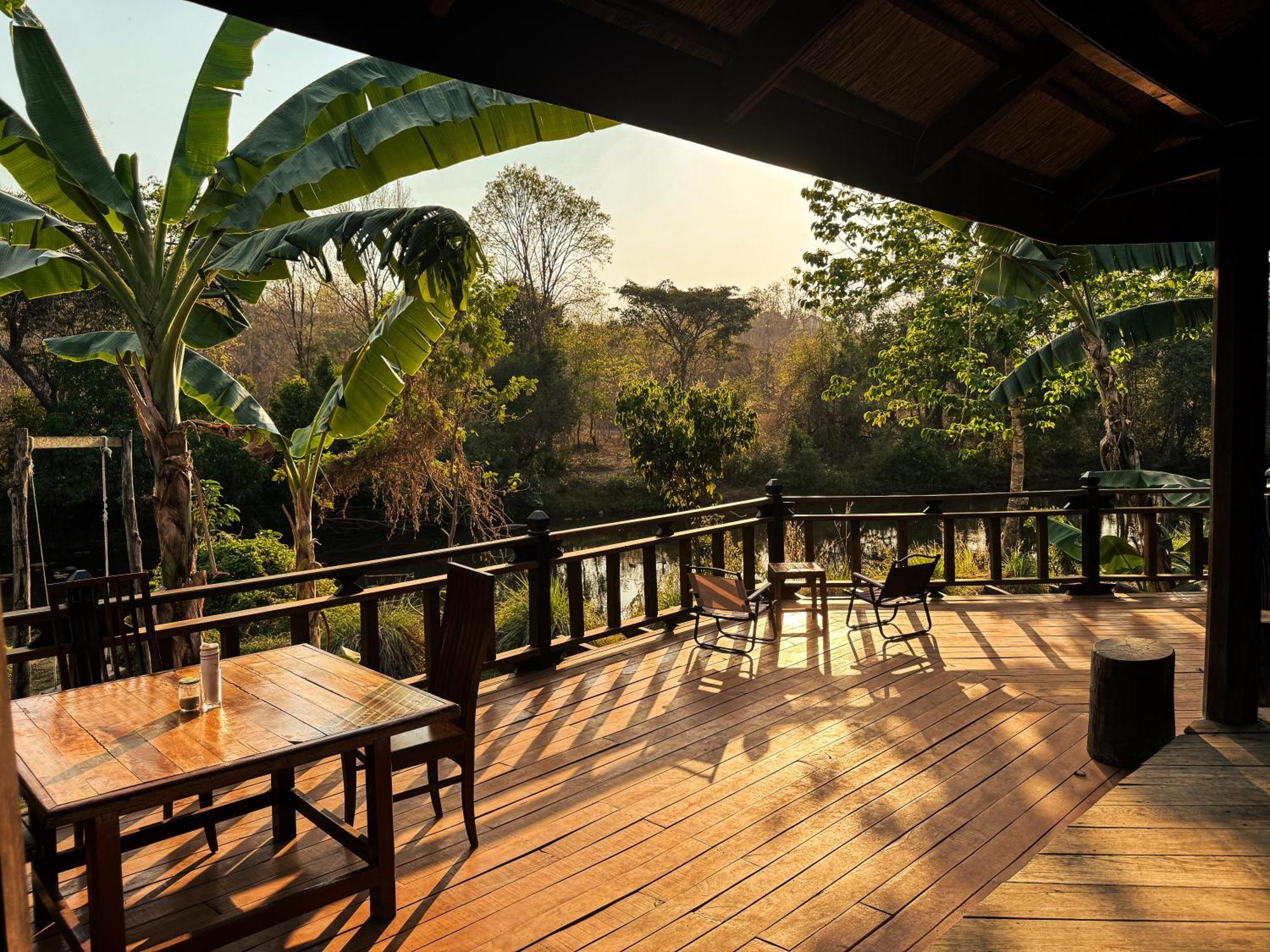 Bolaven Garden Bungalow And Tent - Tad Lo Ban Kiangtat Esterno foto