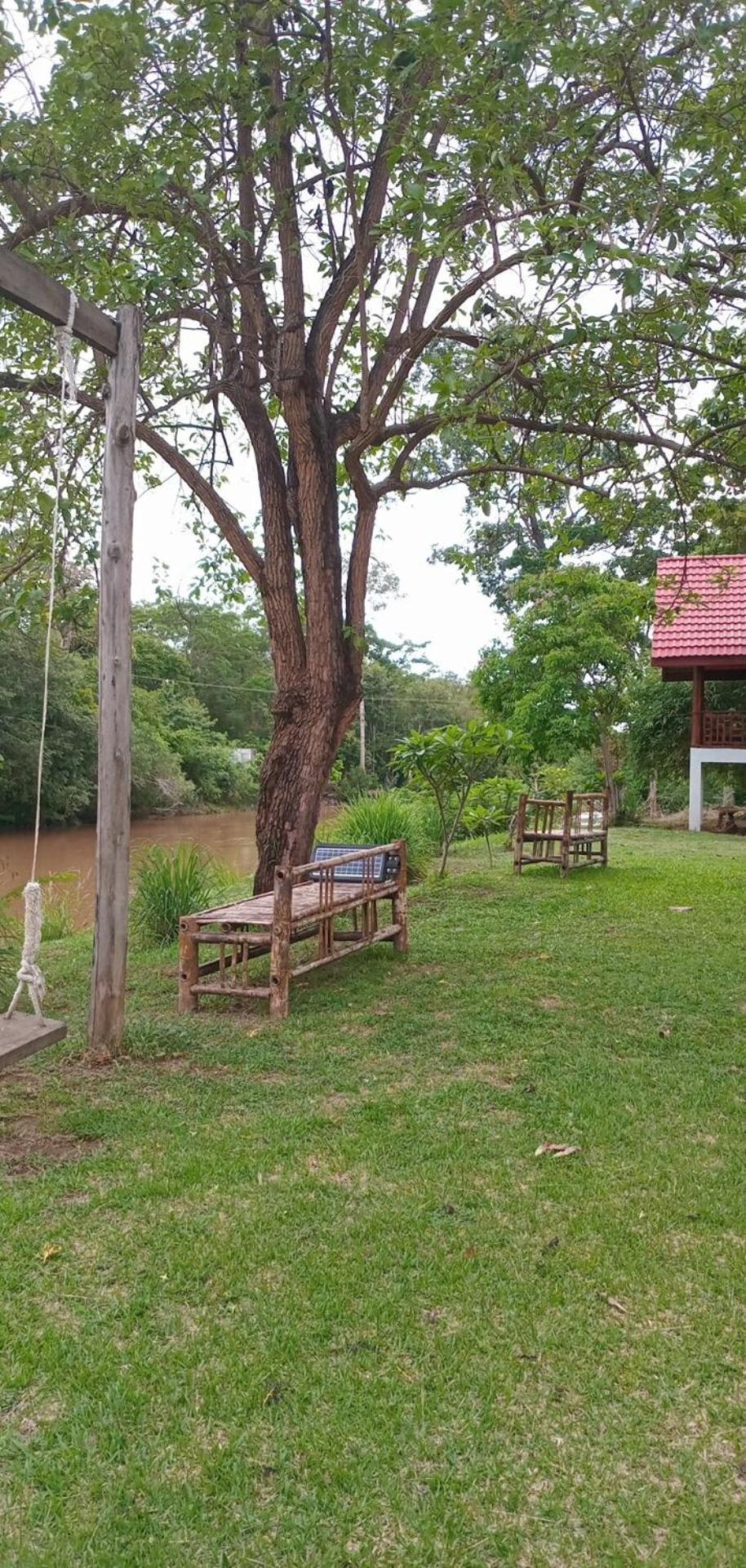 Bolaven Garden Bungalow And Tent - Tad Lo Ban Kiangtat Esterno foto