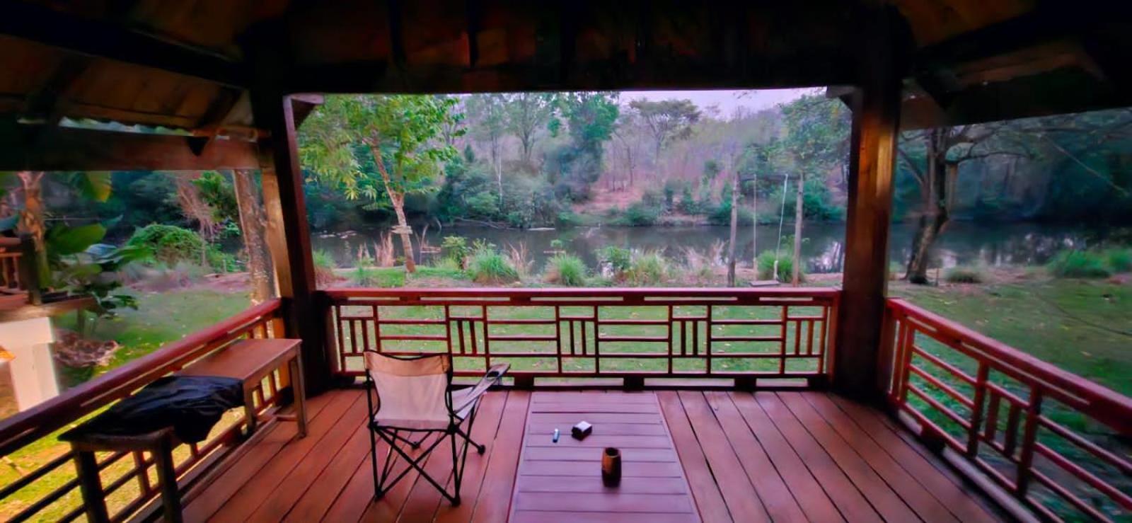 Bolaven Garden Bungalow And Tent - Tad Lo Ban Kiangtat Esterno foto