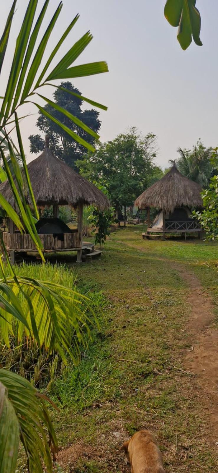 Bolaven Garden Bungalow And Tent - Tad Lo Ban Kiangtat Esterno foto
