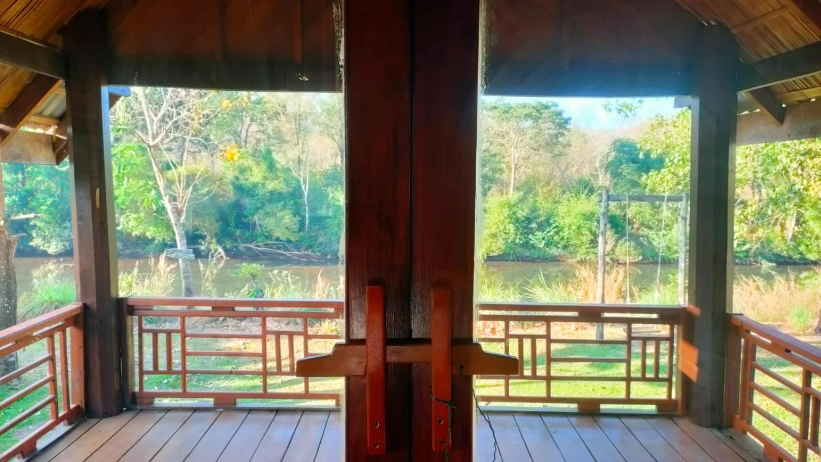 Bolaven Garden Bungalow And Tent - Tad Lo Ban Kiangtat Esterno foto