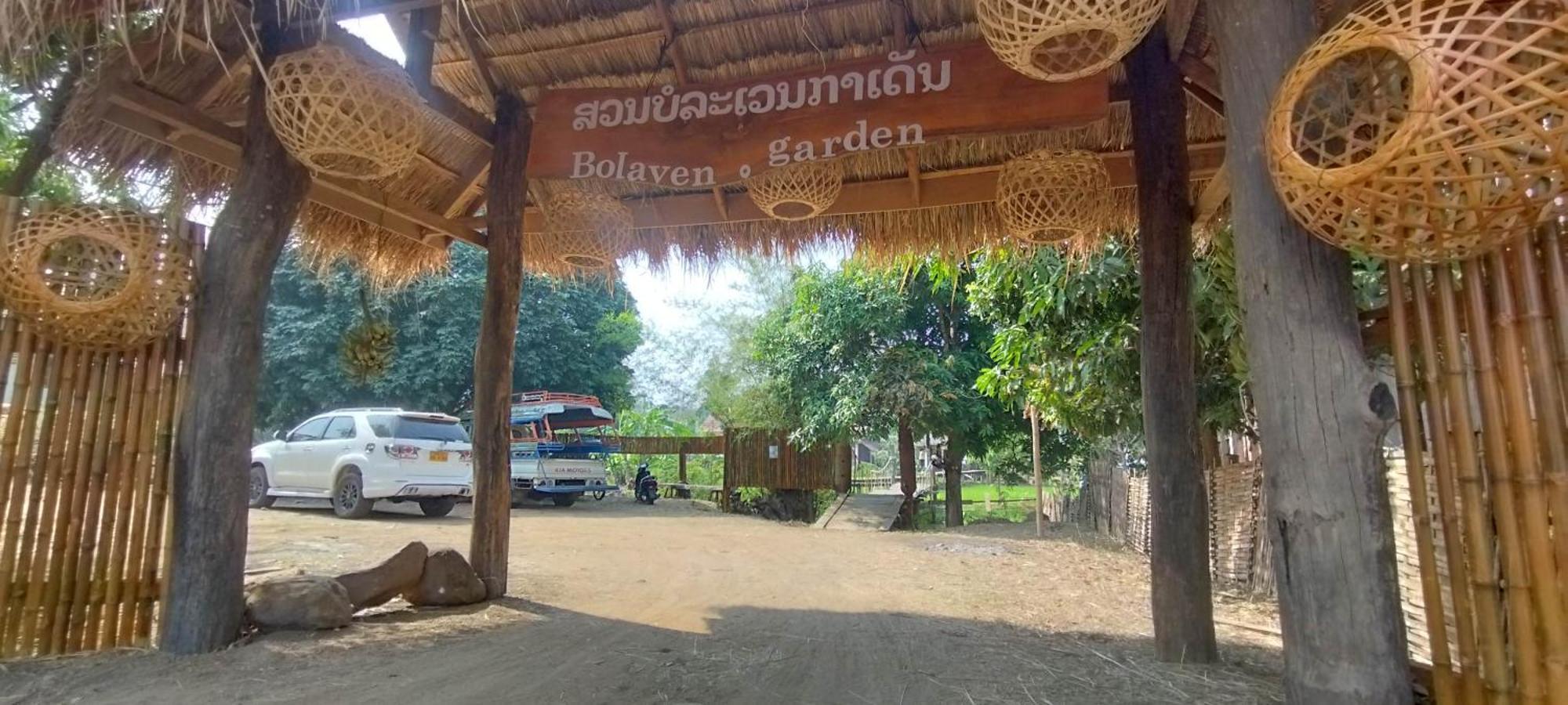 Bolaven Garden Bungalow And Tent - Tad Lo Ban Kiangtat Esterno foto