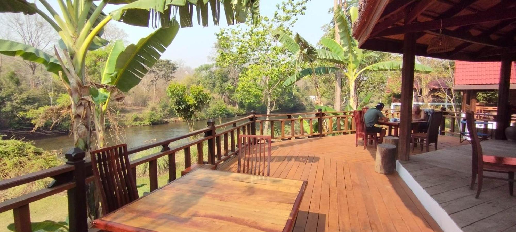 Bolaven Garden Bungalow And Tent - Tad Lo Ban Kiangtat Esterno foto
