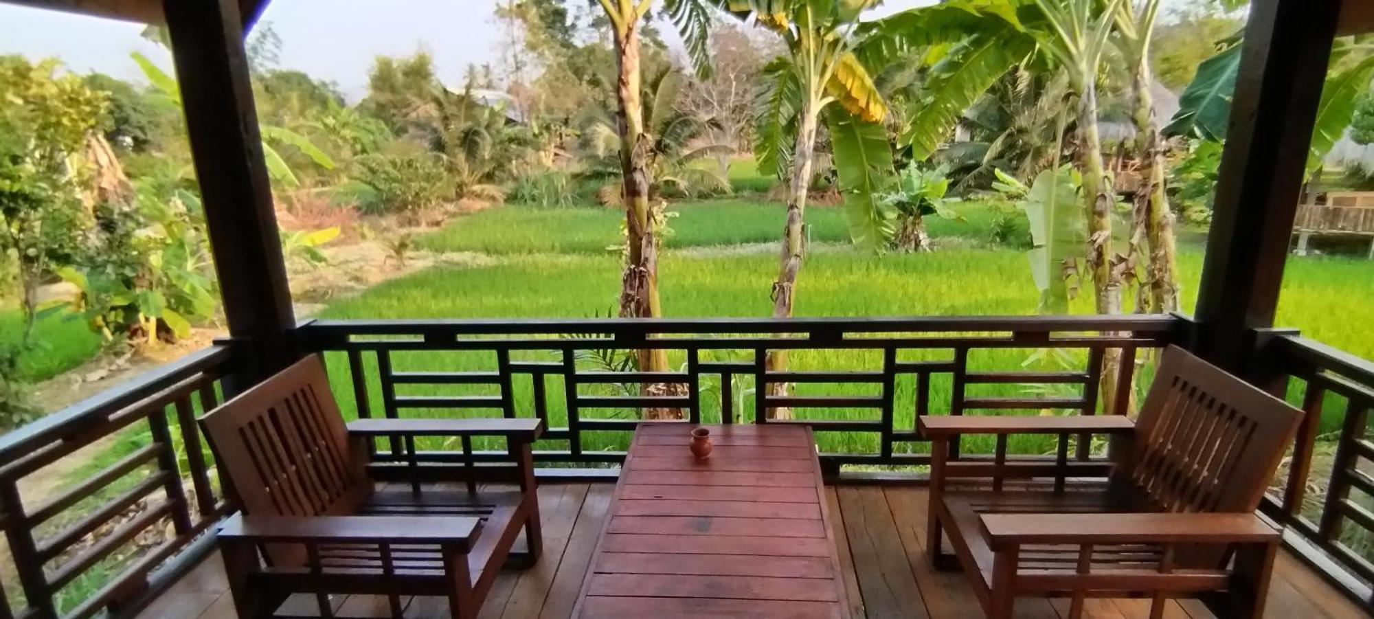 Bolaven Garden Bungalow And Tent - Tad Lo Ban Kiangtat Esterno foto